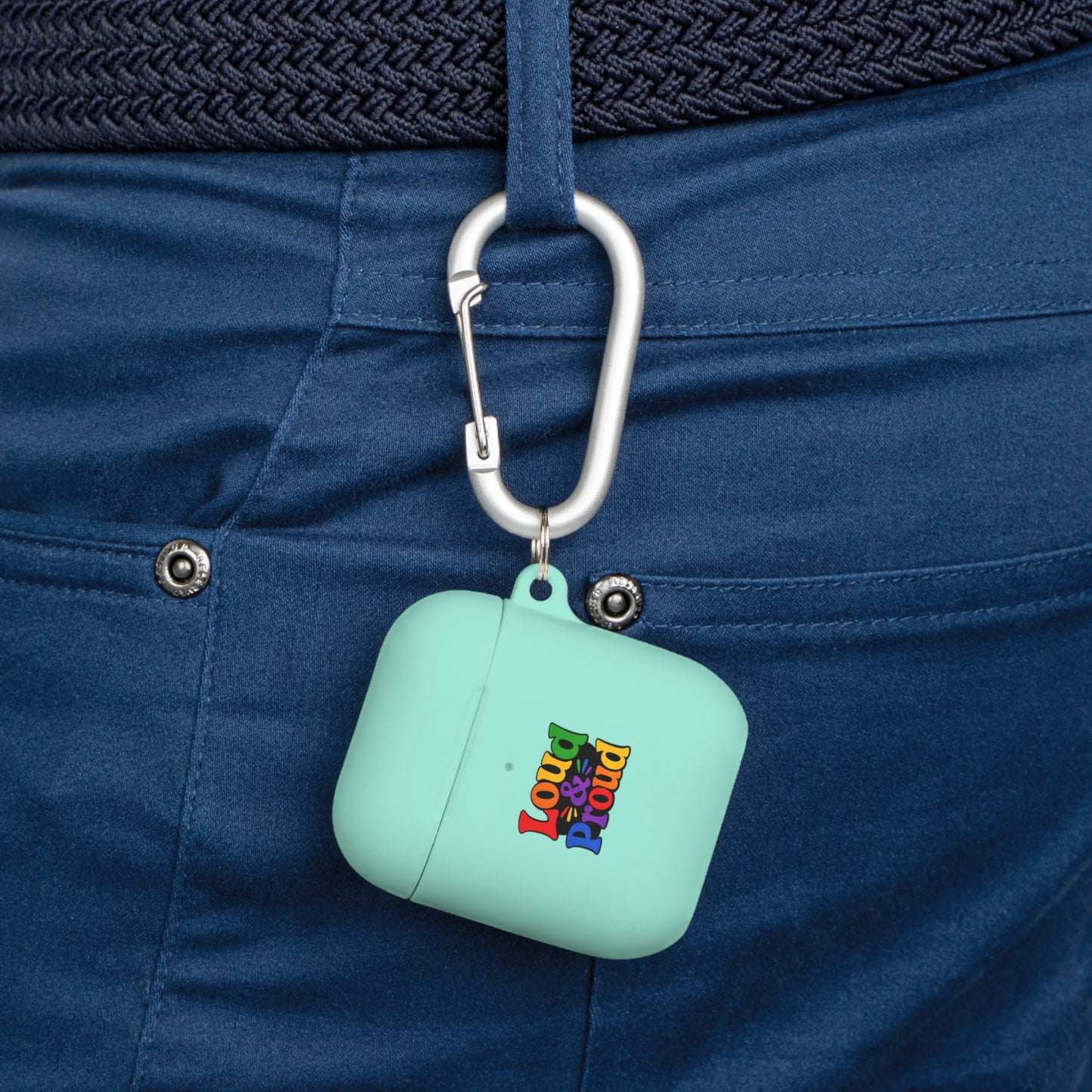 LOUD & PROUD LGBTQ Rainbow AirPods Case