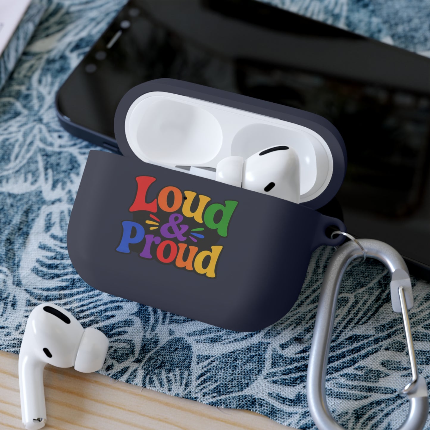 LOUD & PROUD LGBTQ Rainbow AirPods Case