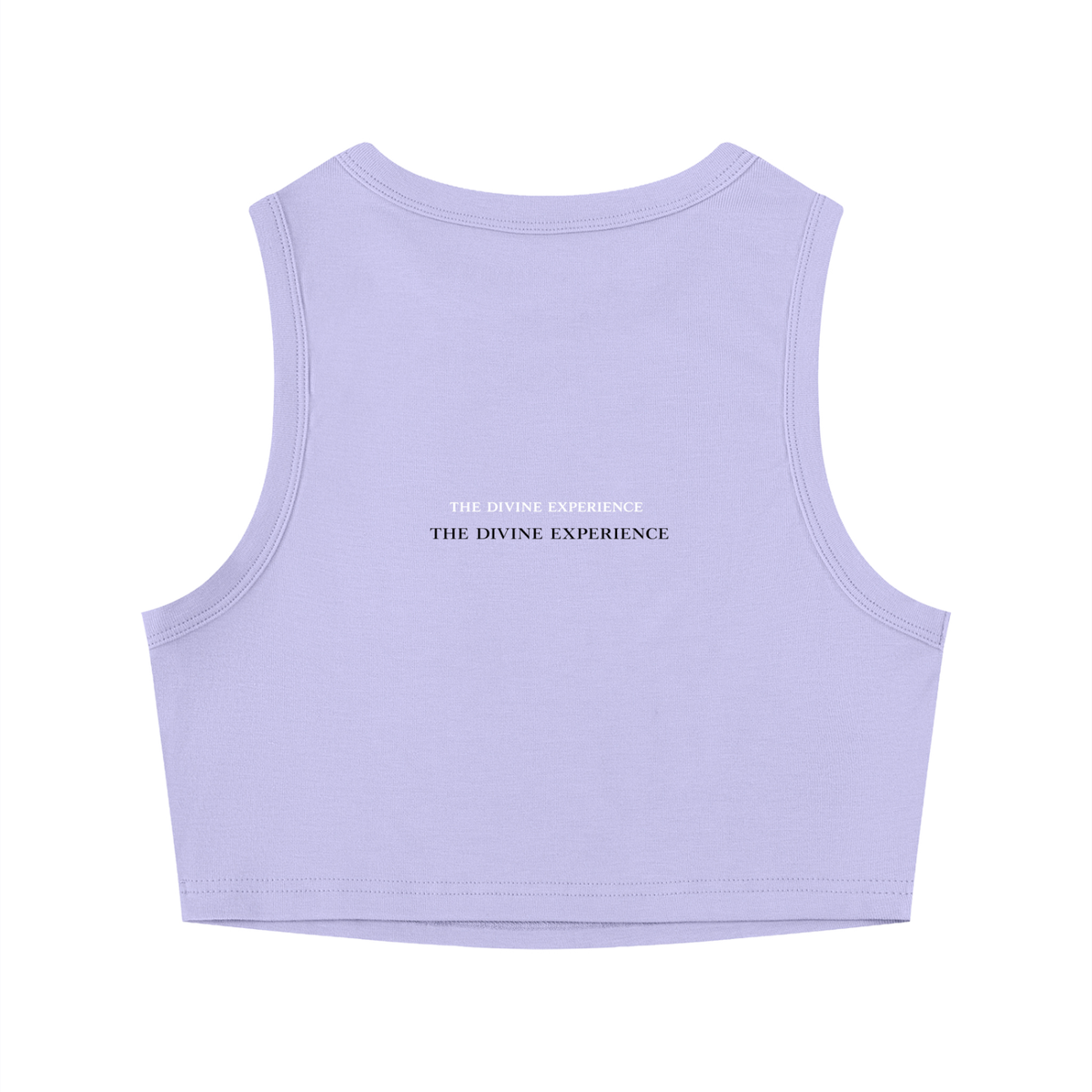 VISION BOARD Women's Tight Crewneck Crop Tank Top