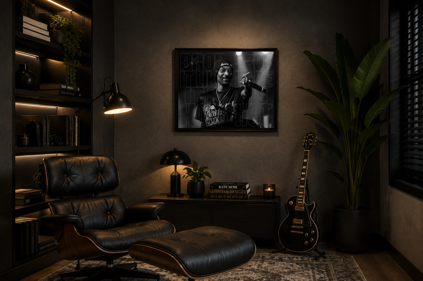SNOOP DOGG - DROP IT LIKE IT'S HOT - Fine Art Photography Luxury Collectible Print by Makenna Maness