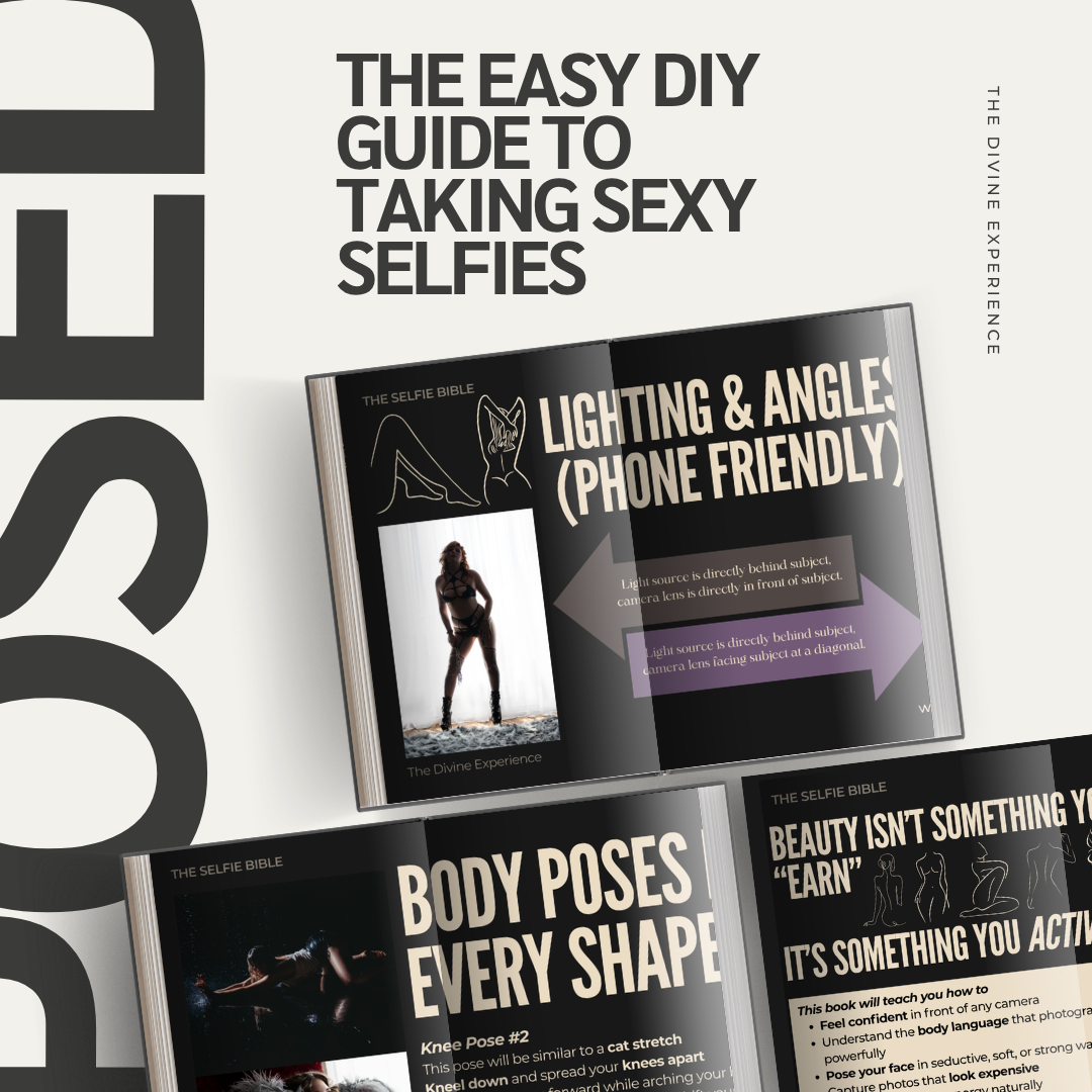 POSED: The Selfie Bible Hardcover Luxury Photo Book