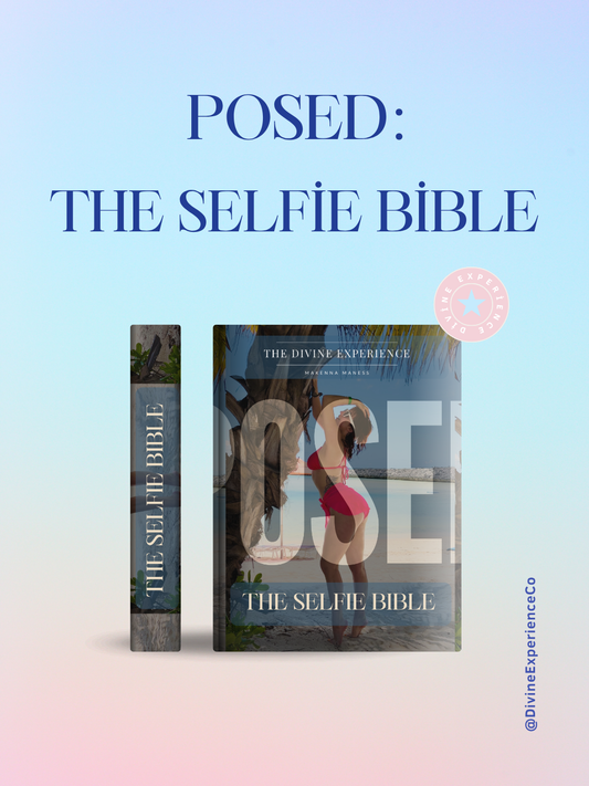 POSED: The Selfie Bible Hardcover Luxury Photo Book