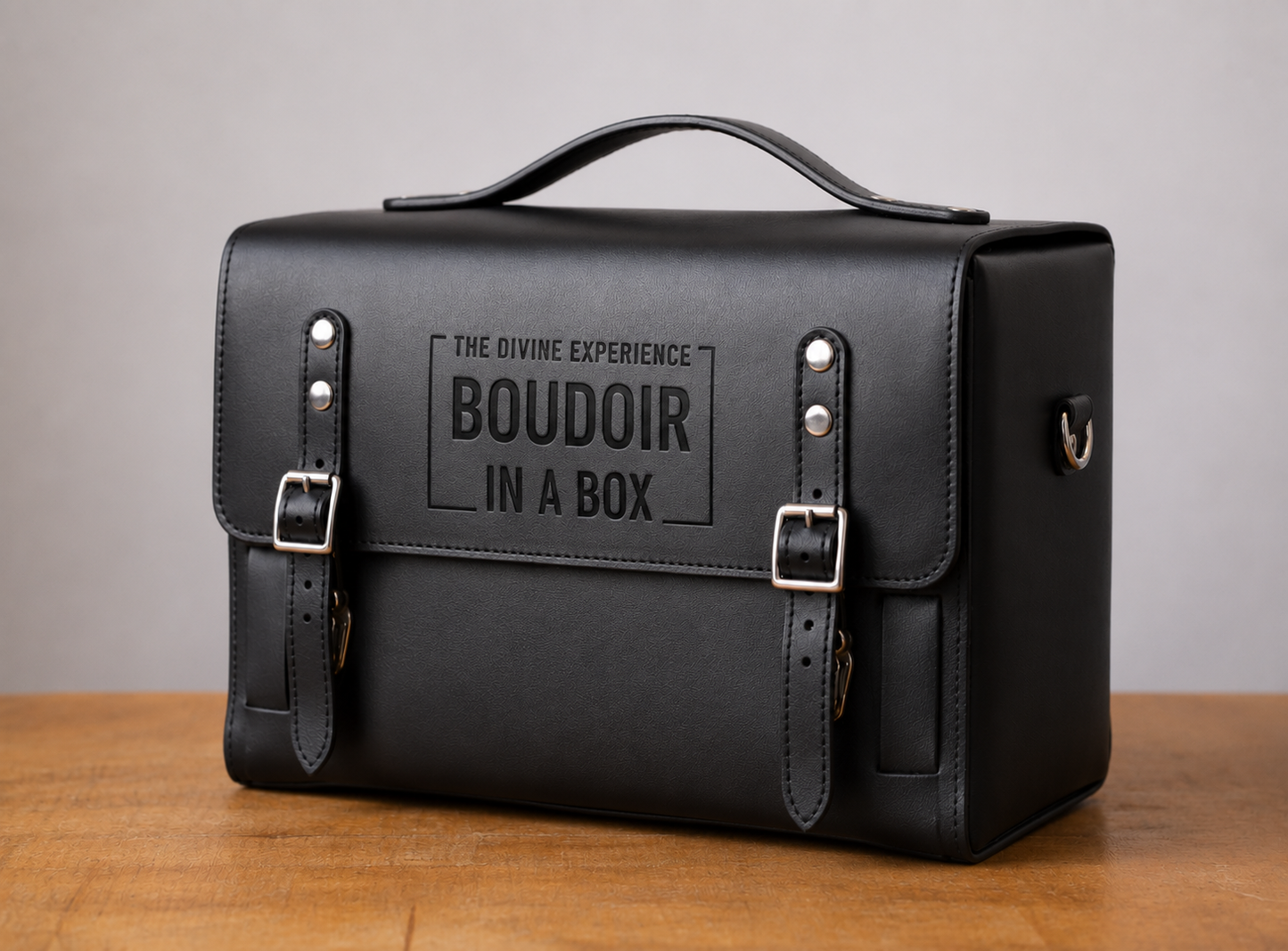 BOUDOIR IN A BOX Luxury Handcrafted Leather Camera Bag