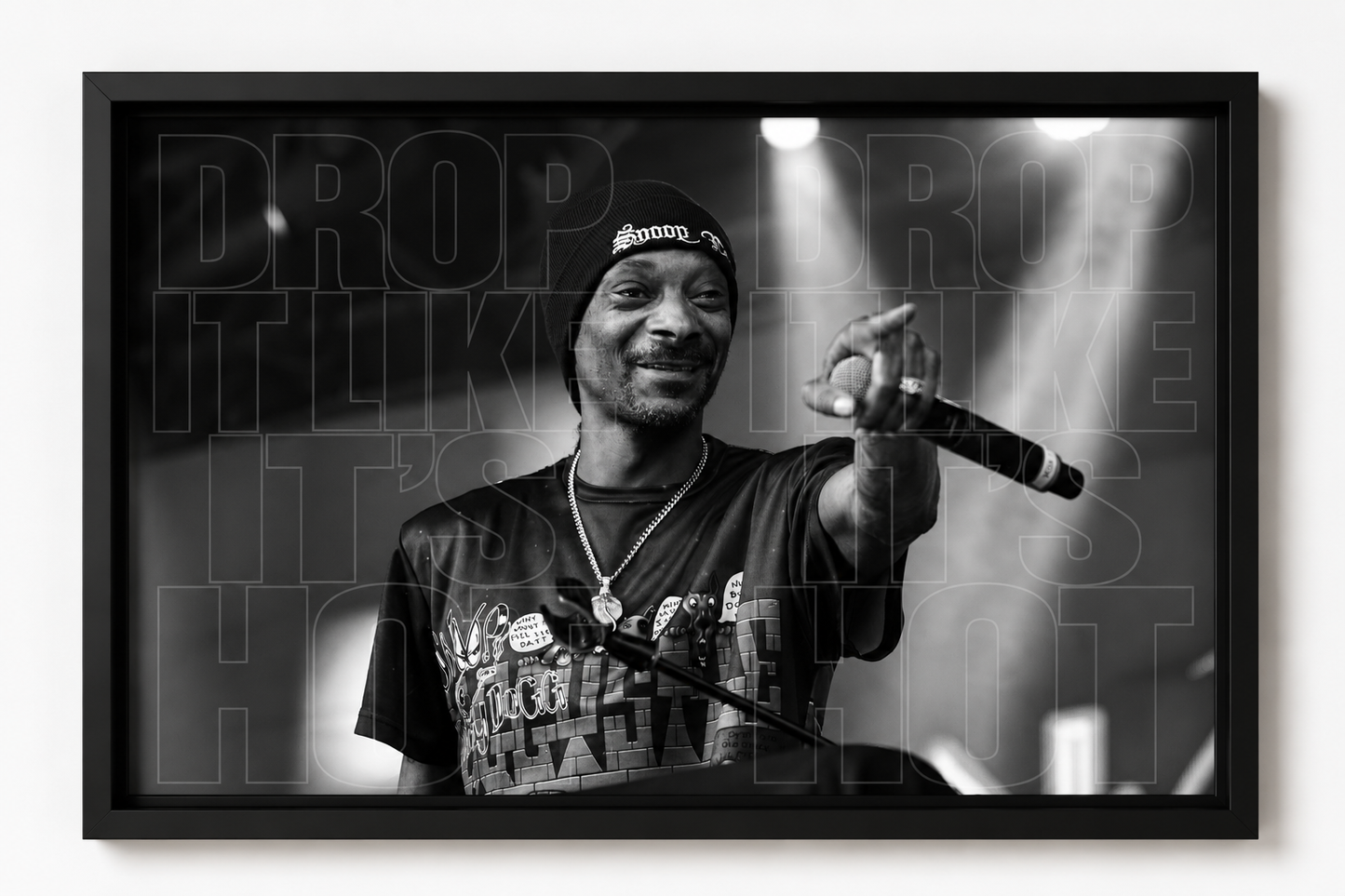 SNOOP DOGG - DROP IT LIKE IT'S HOT - Fine Art Photography Luxury Collectible Print by Makenna Maness