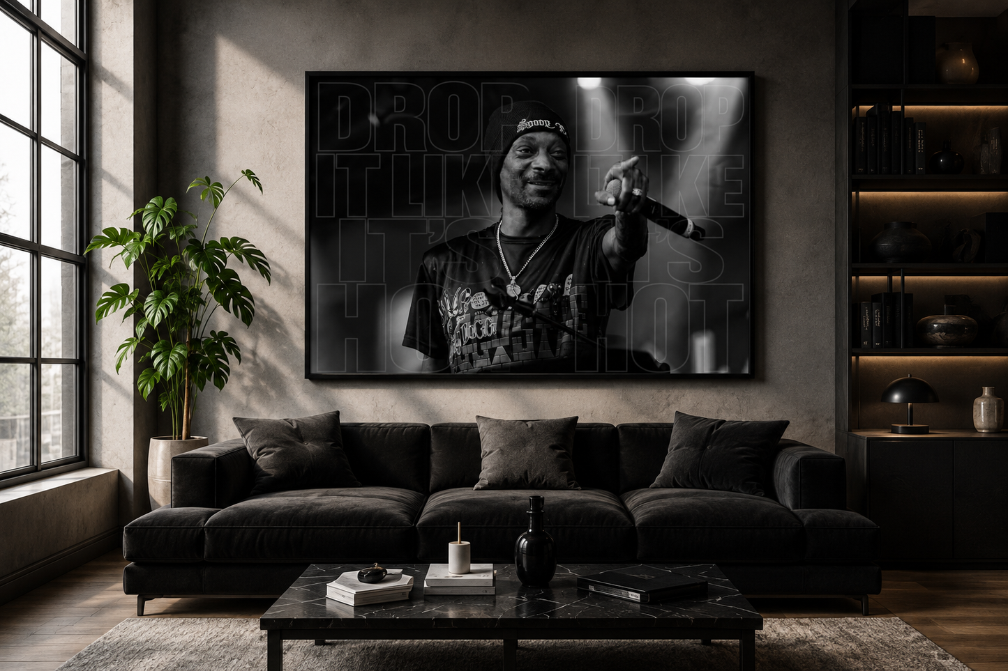 SNOOP DOGG - DROP IT LIKE IT'S HOT - Fine Art Photography Luxury Collectible Print by Makenna Maness