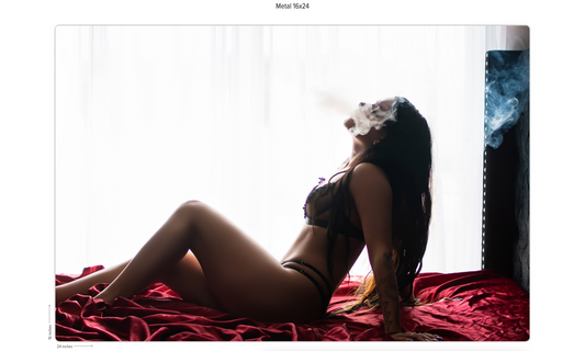 EXHALE - Fine Art Photography Luxury Collectible Print by Makenna Maness