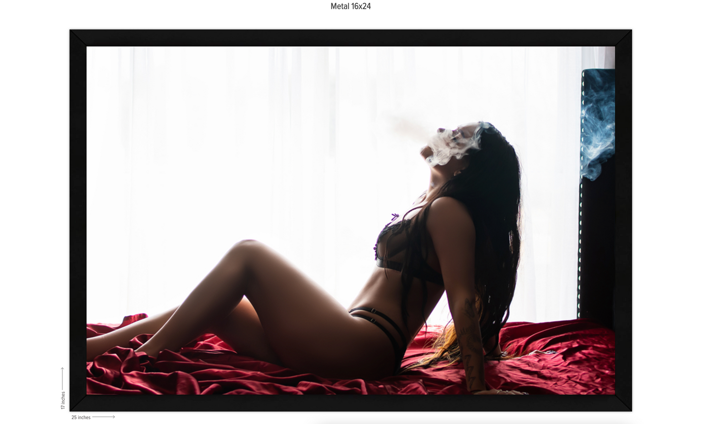 EXHALE - Fine Art Photography Luxury Collectible Print by Makenna Maness