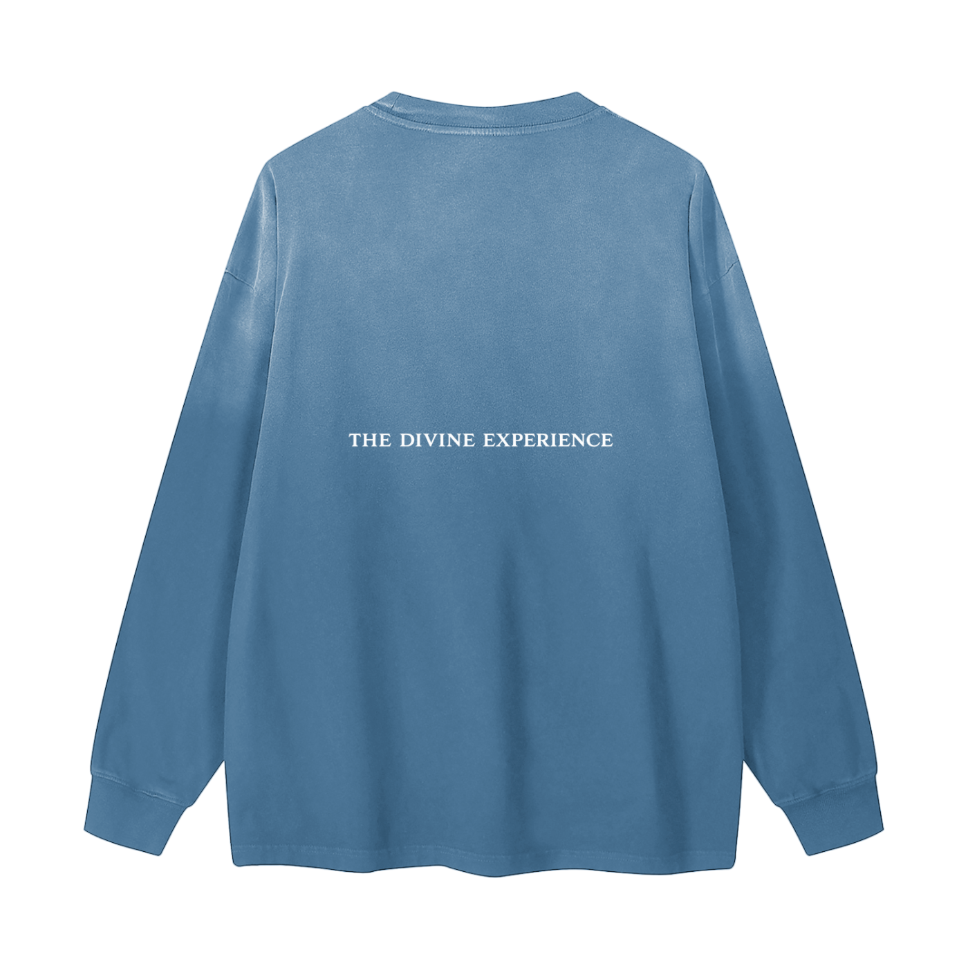 MATRIARCHAL MINDSET Gradient Washed Long Sleeve T-Shirt