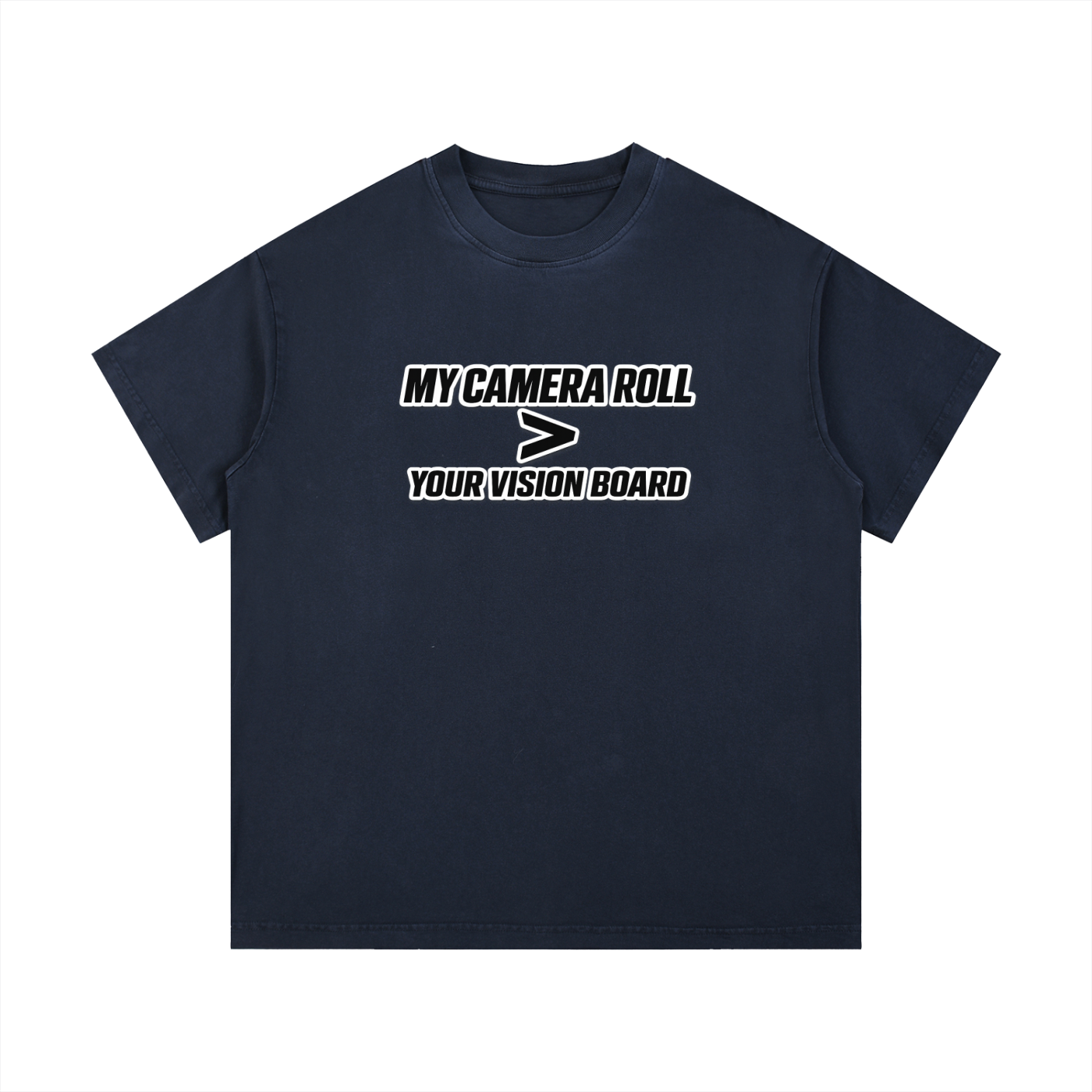 VISION BOARD Vintage Wash Cotton T-Shirt