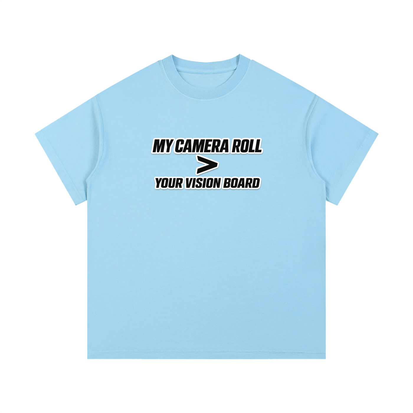 VISION BOARD Vintage Wash Cotton T-Shirt