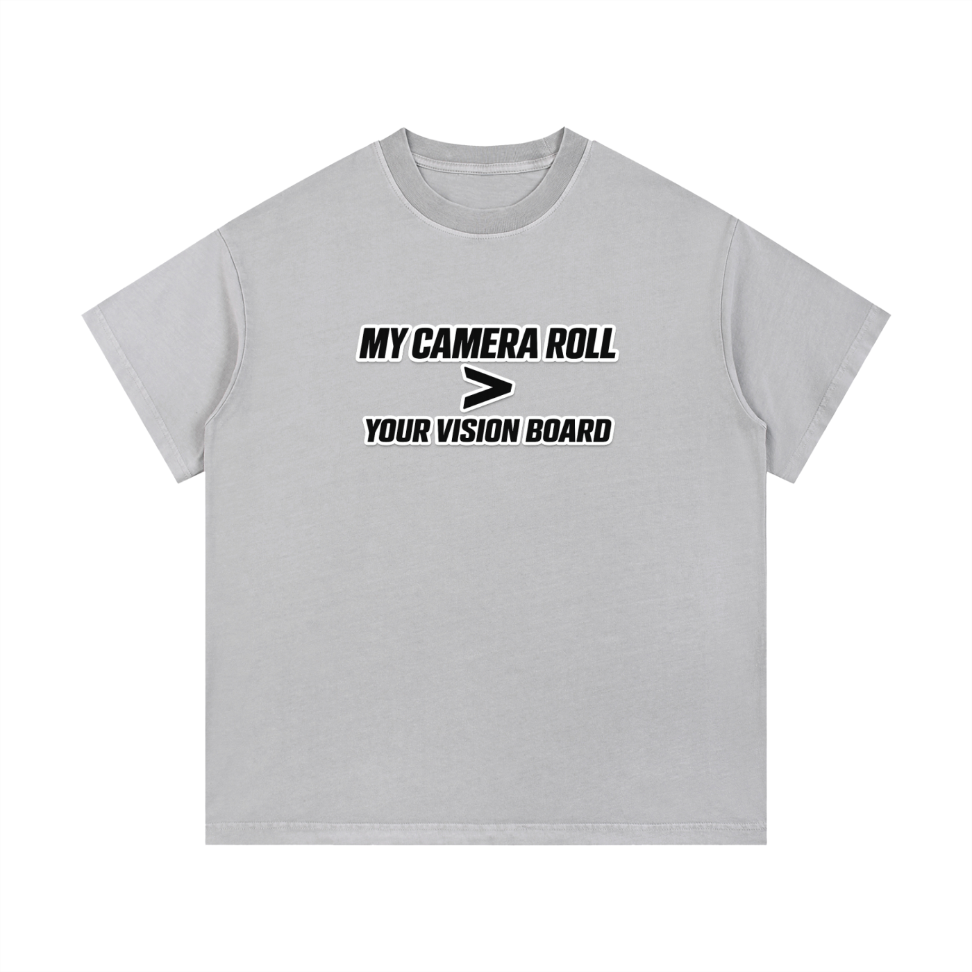 VISION BOARD Vintage Wash Cotton T-Shirt