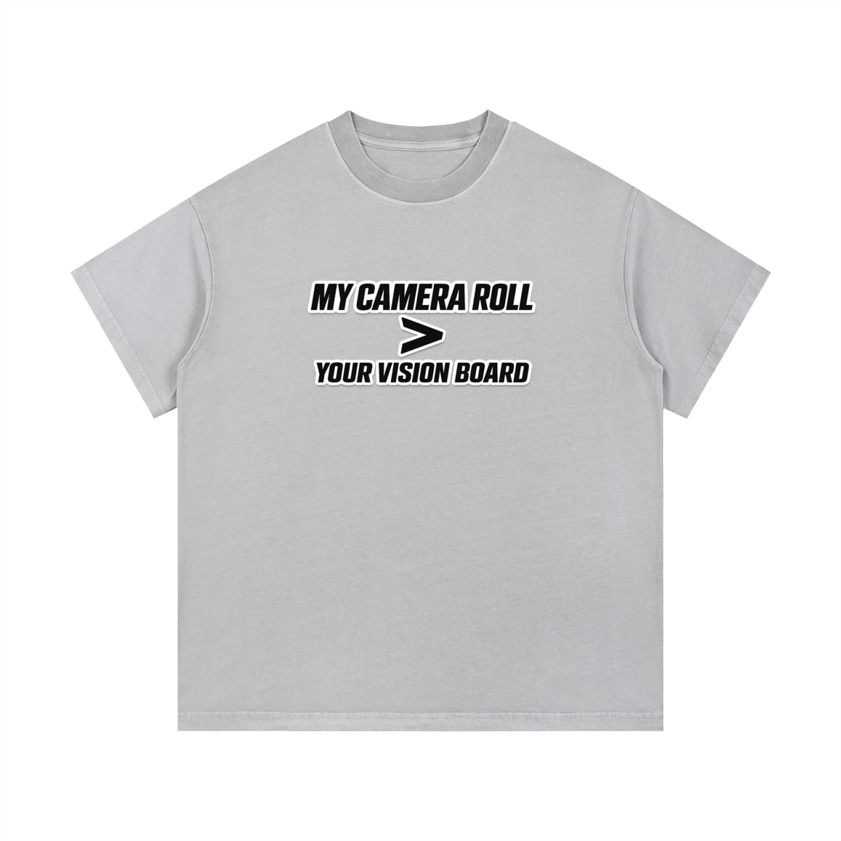 VISION BOARD Vintage Wash Cotton T-Shirt