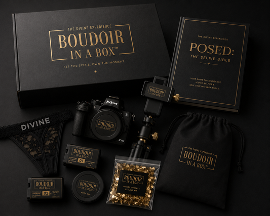 BOUDOIR IN A BOX™ — The Luxury At-Home DIY Boudoir Experience