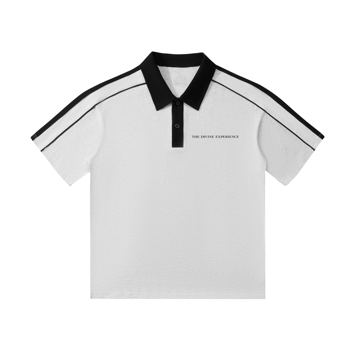 PROFESSIONAL POSER Contrast Collar Short-Sleeve Polo Shirt