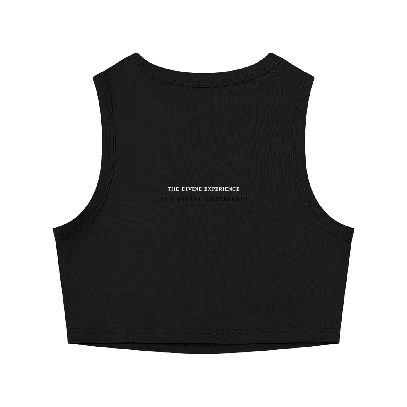 VISION BOARD Women's Tight Crewneck Crop Tank Top