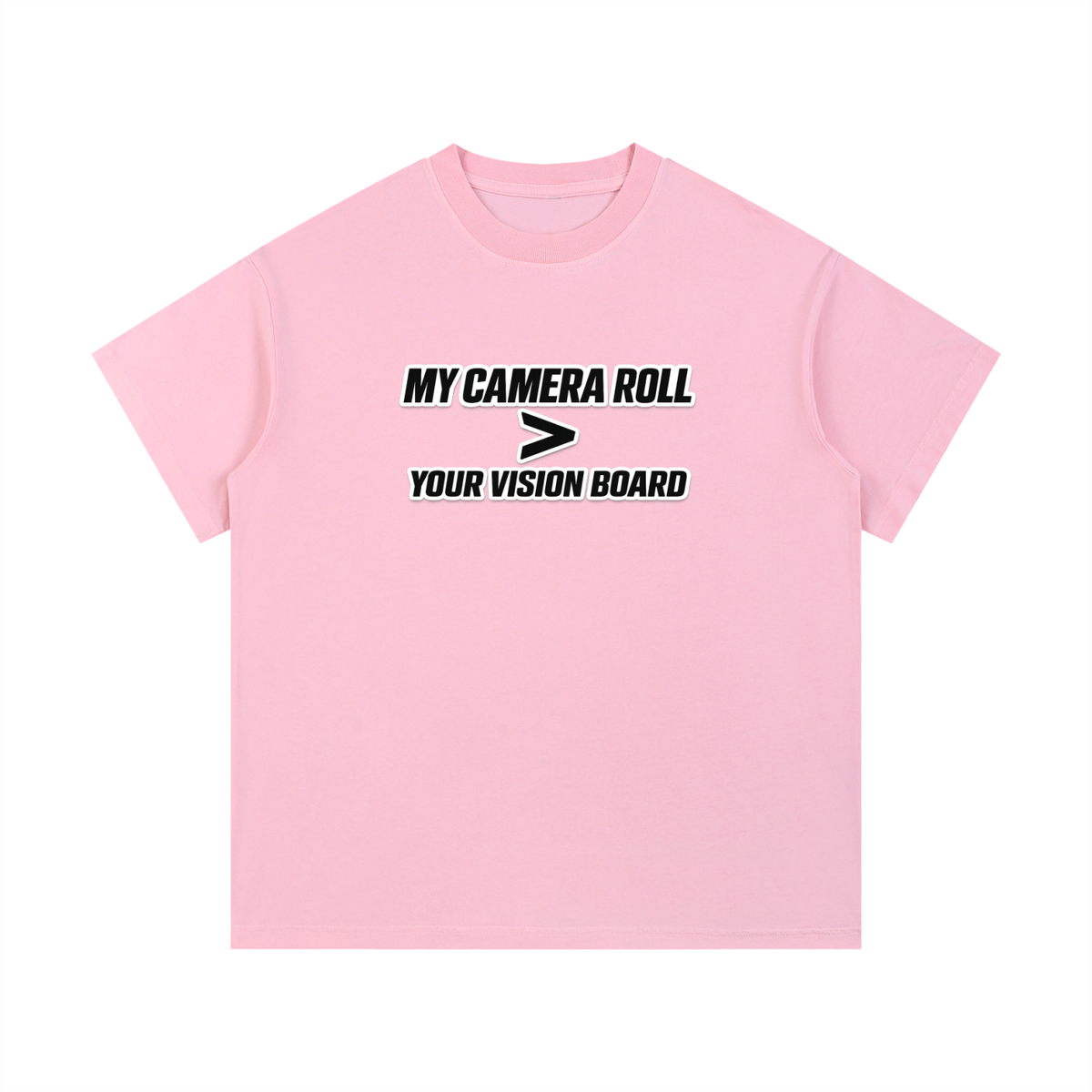 VISION BOARD Vintage Wash Cotton T-Shirt