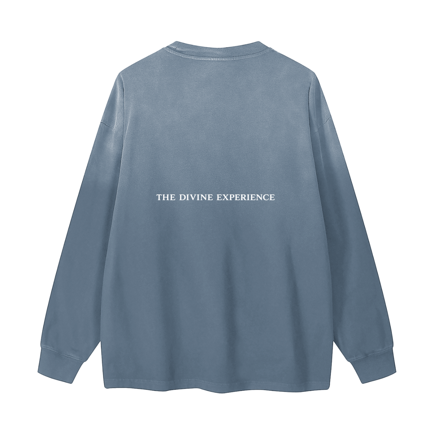 MATRIARCHAL MINDSET Gradient Washed Long Sleeve T-Shirt