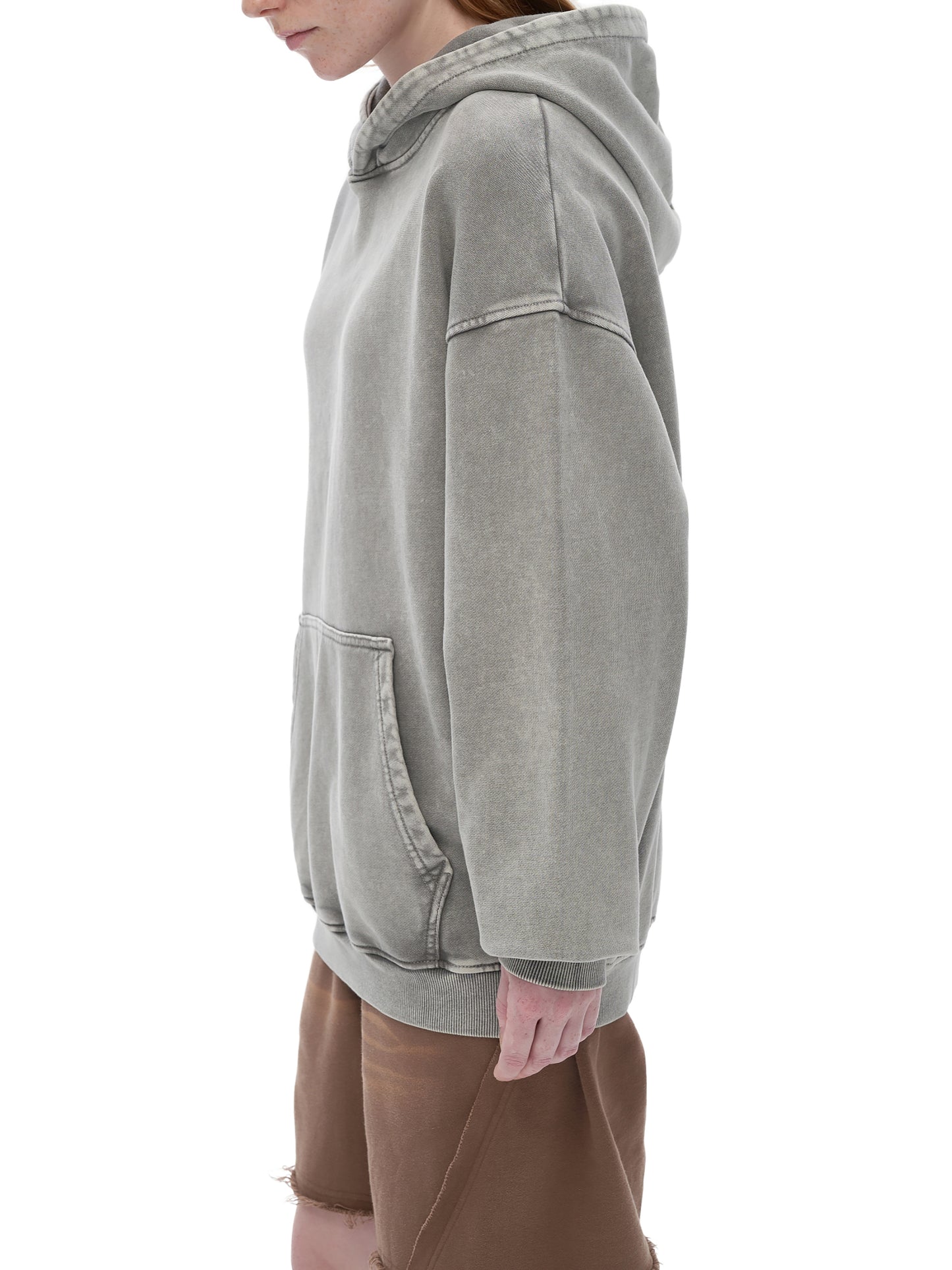 CEMETERIES ARE SO OUTDATED Snow Washed Loose Cotton Hoodie