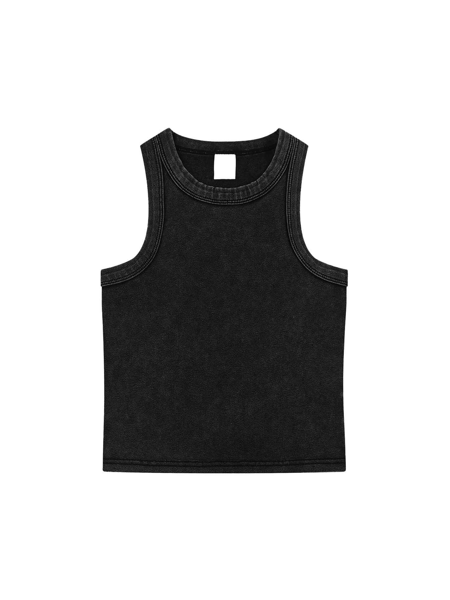 CAKE MIX Snow Washed Tank Top