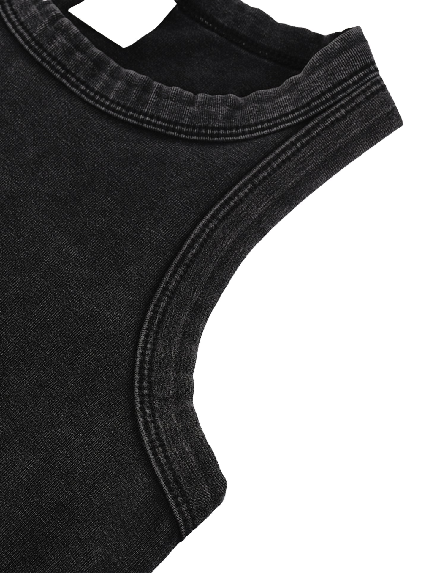 CAKE MIX Snow Washed Tank Top