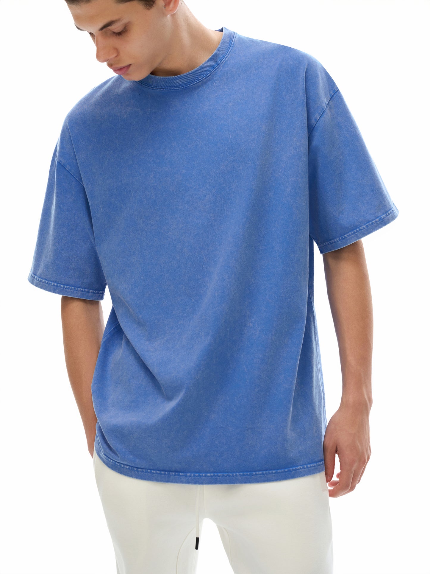 SUNSHINE Snow Washed Oversized Cotton T-Shirt