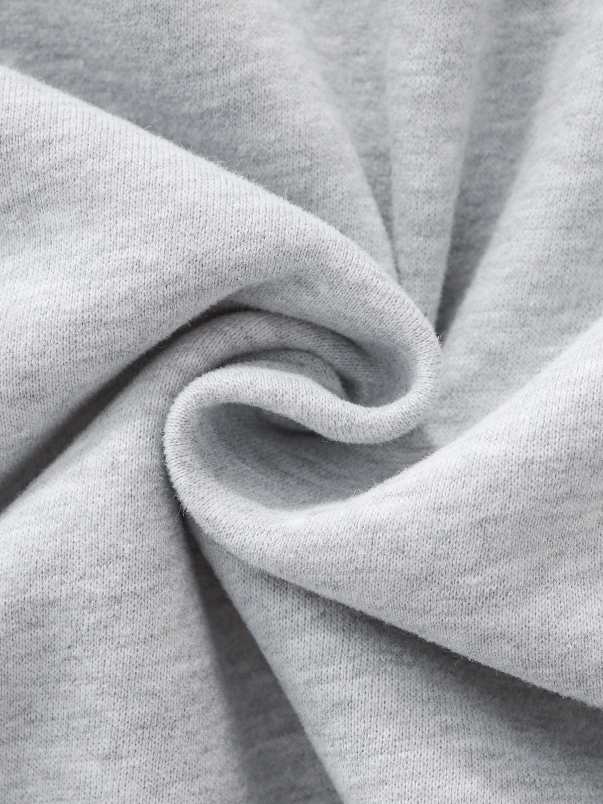 VISION BOARD Contrast-Stitched Boxy Fleece Zip Hoodie