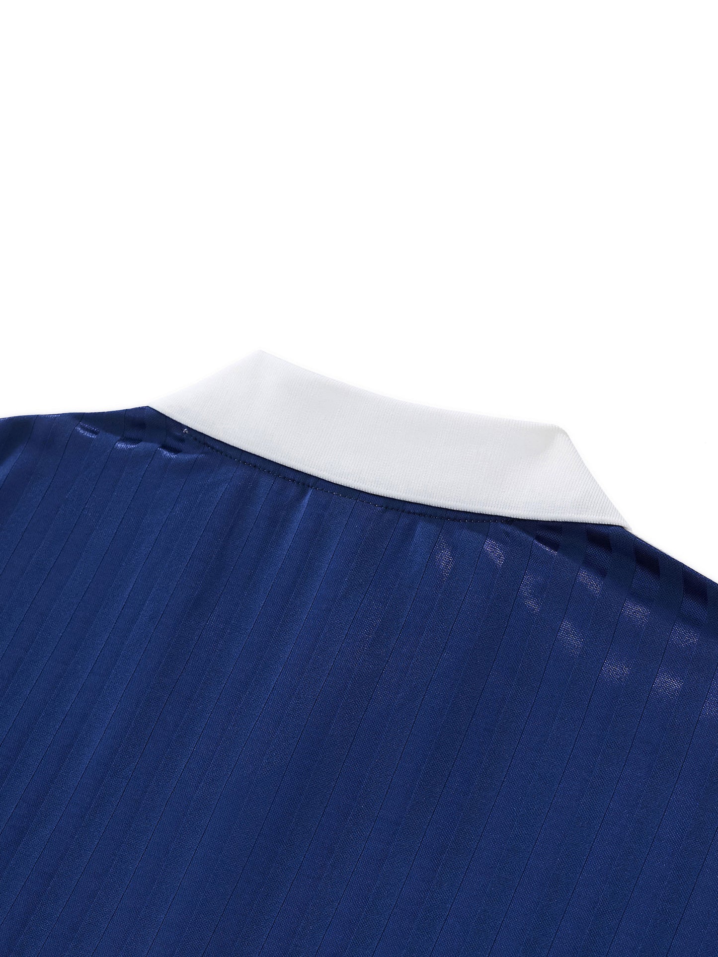 100% THAT SWITCH Contrast Collar Striped Soccer Jersey