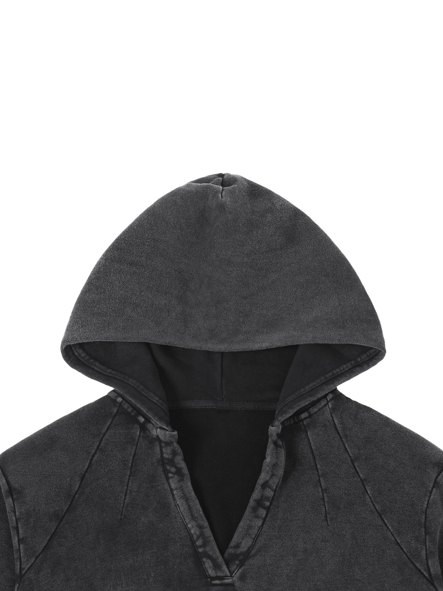 I PUT THE FAE IN FERAL Vintage Washed Raw Edge Hoodie