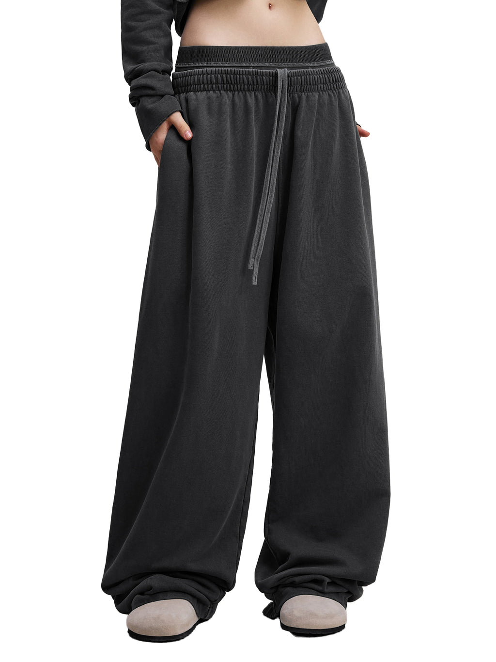 PROFESSIONAL POSER Vintage Washed Waist Pants