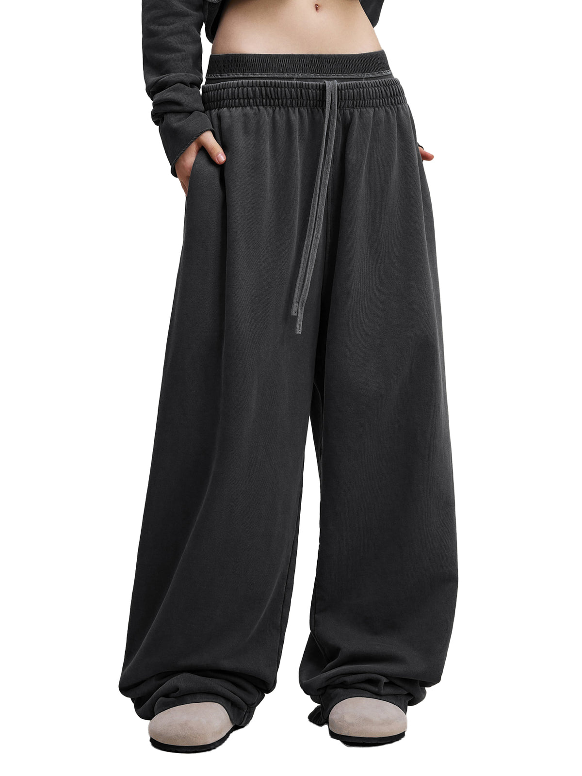 PROFESSIONAL POSER Vintage Washed Waist Pants