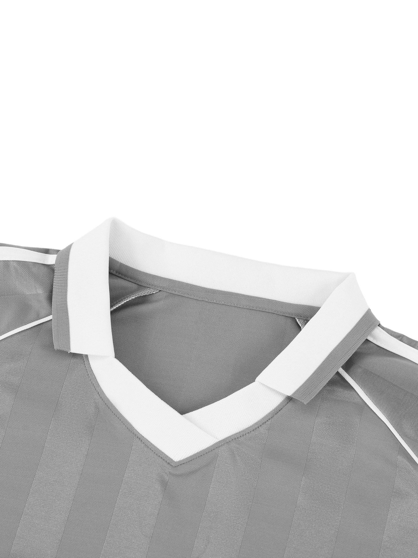 U OWE ME 1 Shadow Stripe Collared Soccer Jersey
