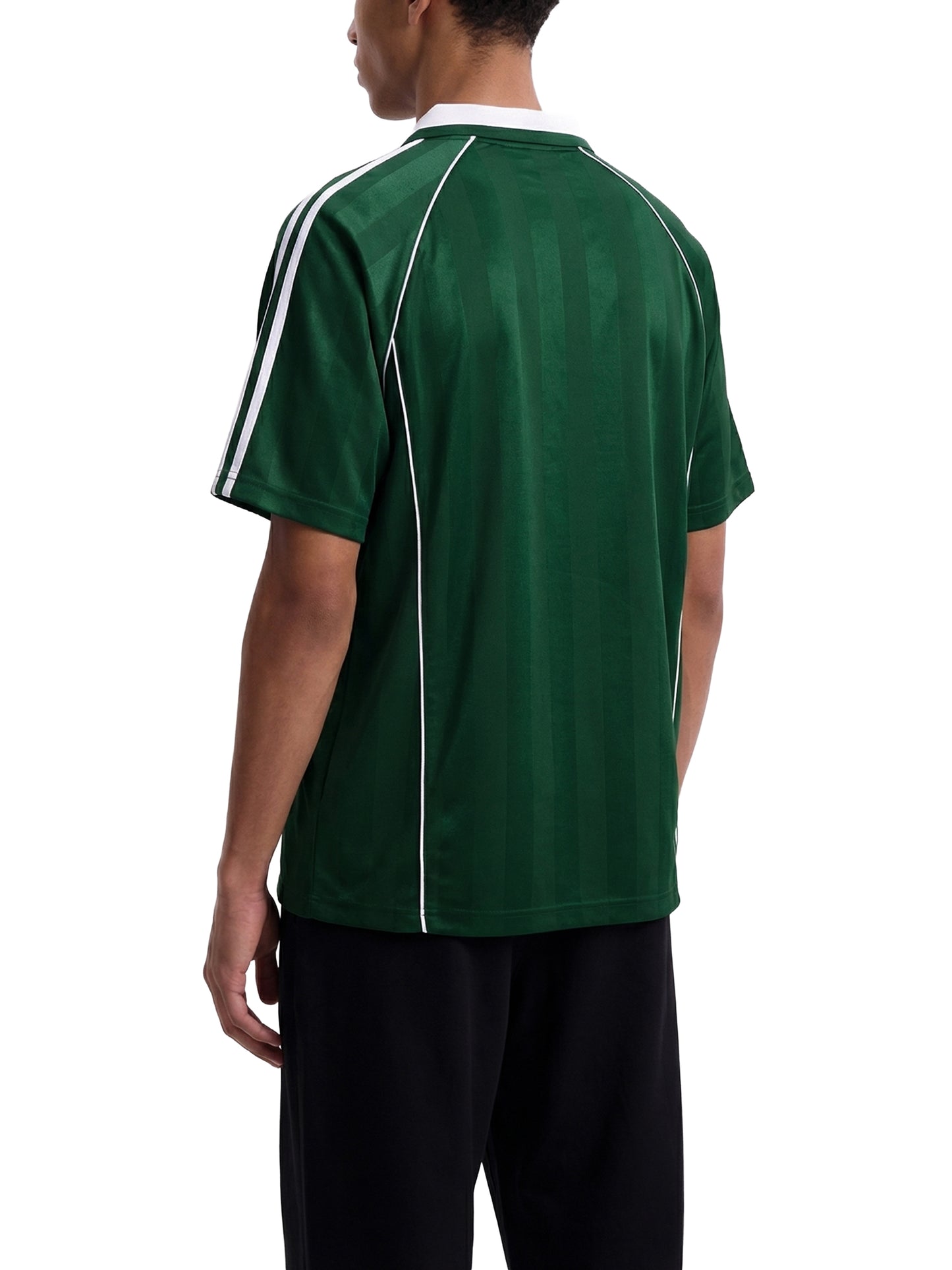 100% THAT SWITCH Stripe Collared Soccer Jersey